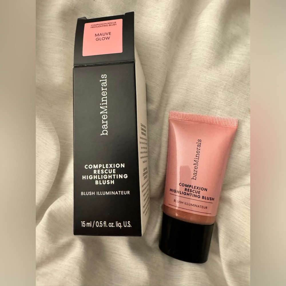 BareMinerals Complexion Rescue Highlighting Blush / Blush Illuminator Mauve Glow